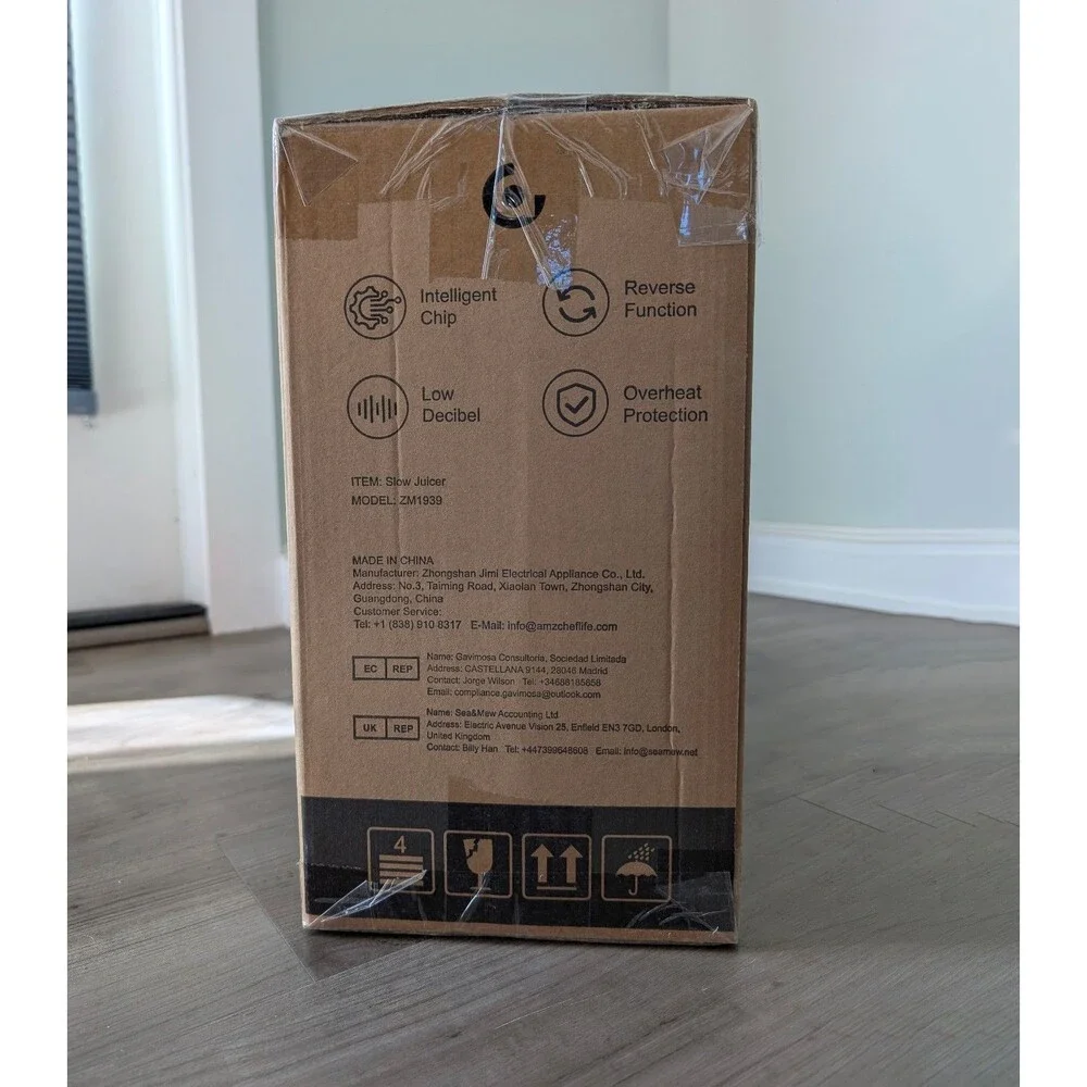AMZCHEF Cold Press Juicer 6